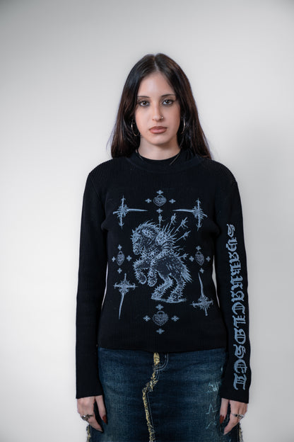 Troya sweater “BLACK”