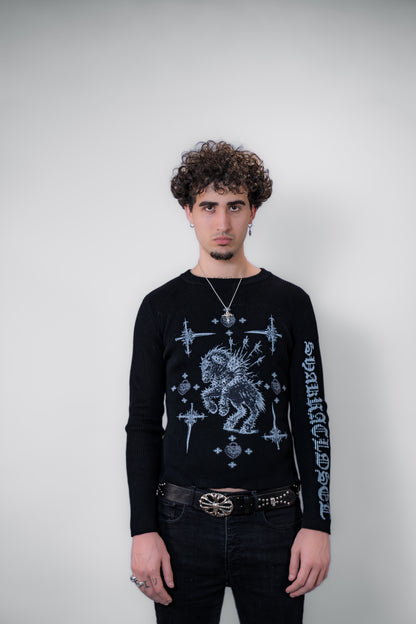 Troya sweater “BLACK”