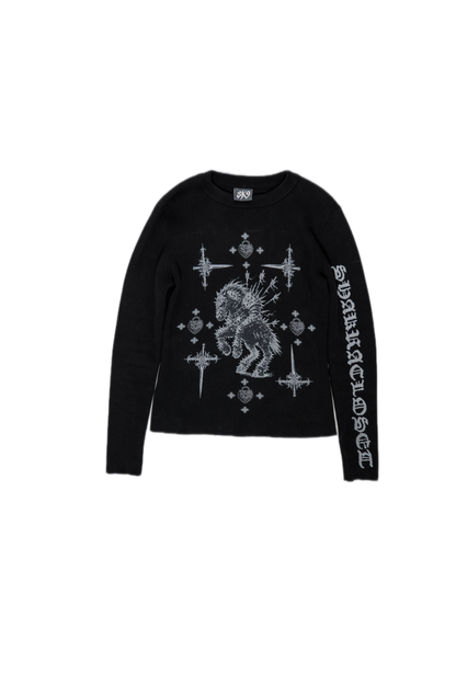 Troya sweater “BLACK”